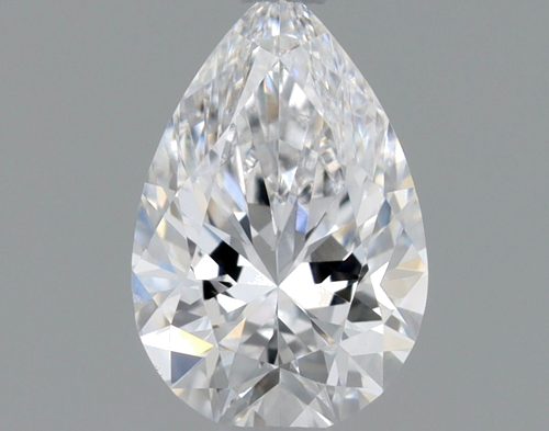 0.42 carat D-VS2 Natūralus Pear Deimantas (1)