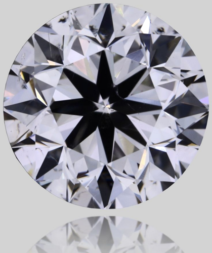 0.91 carat J-SI1 Very Good cut Natūralus Round Deimantas (1)