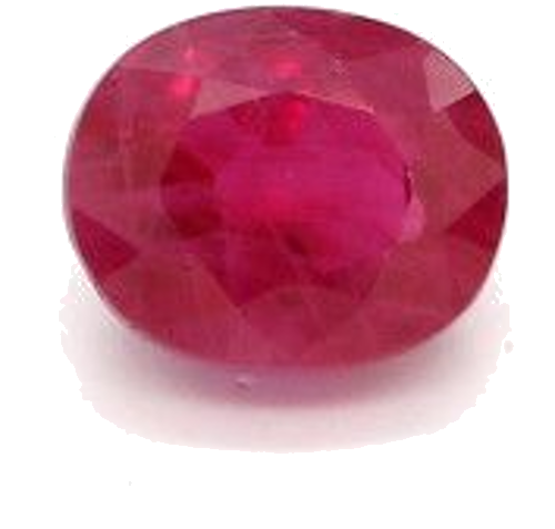 0.61 carat RED BRILLIANTSTEP cut Oval Rubinas (1)