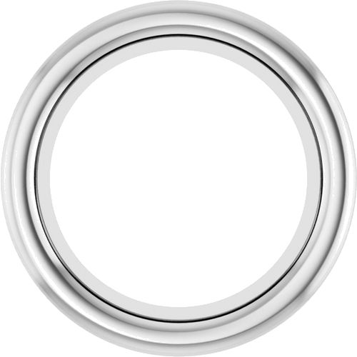 Pakabukas „Solitaire“ 585 Baltojo Aukso Round 5.6mm (1)