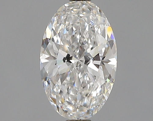 0.61 carat F-SI2 Natūralus Oval Deimantas (1)