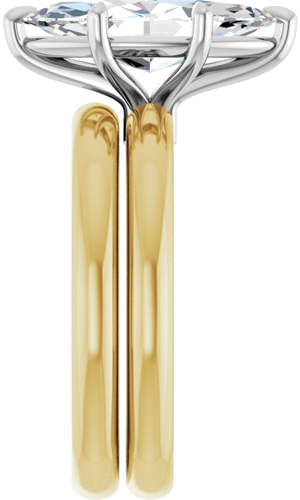 Sužadėtuvių Žiedas „Claw-Prong Euro Shank“ 14k yellow/white gold Marquise 14mm x 7mm (9)