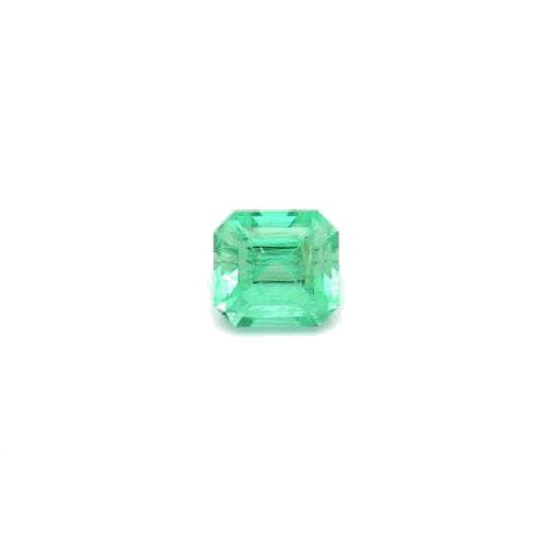 0.58 carat GREEN STEP cut Octagonal Smaragdas (1)
