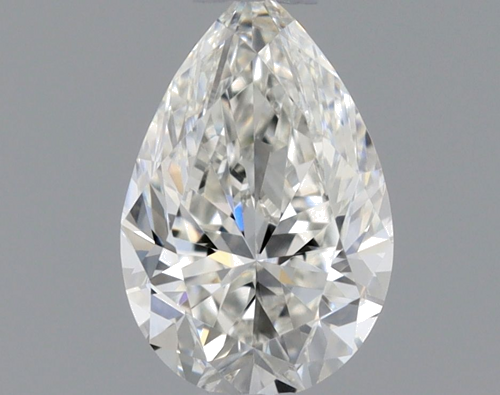 0.3 carat G-VVS2 Natūralus Pear Deimantas (1)