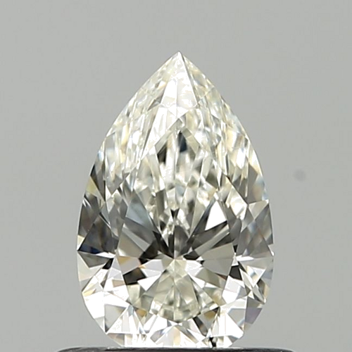0.5 carat I-SI1 Natūralus Pear Deimantas (1)