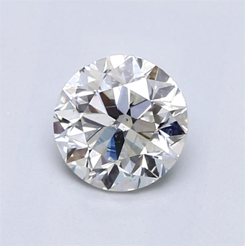 0.9 carat I-SI1 Very Good cut Natūralus Round Deimantas (1)