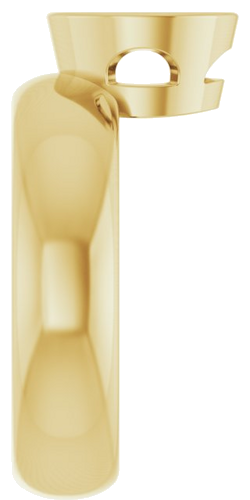 Sužadėtuvių Žiedas „Solitaire“ 585 Geltonojo Aukso Oval 8mm x 6mm (4)