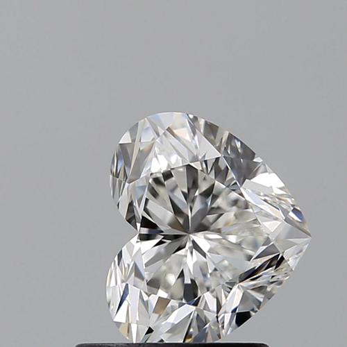1.01 carat G-VS2 Natūralus Heart Deimantas (1)