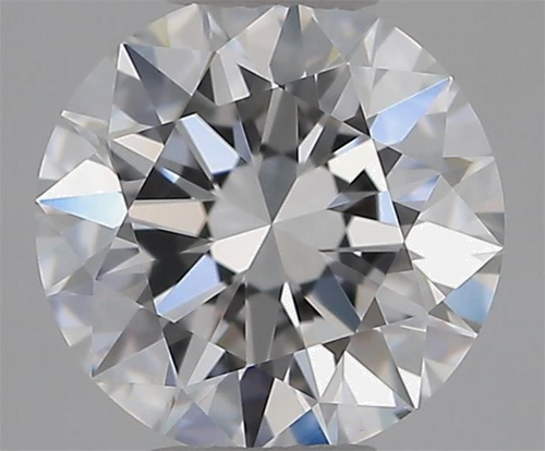 0.61 carat D-VVS2 Excellent cut Natūralus Round Deimantas (1)