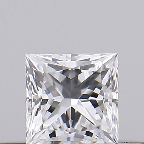 0.15 carat D-VVS1 Natūralus Princess Deimantas (1)
