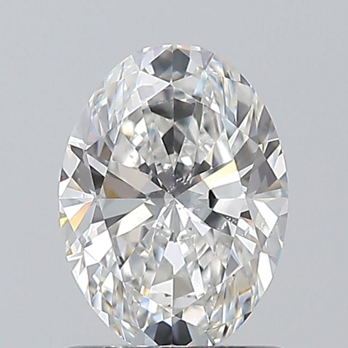 1.01 carat F-SI1 Natūralus Oval Deimantas (1)