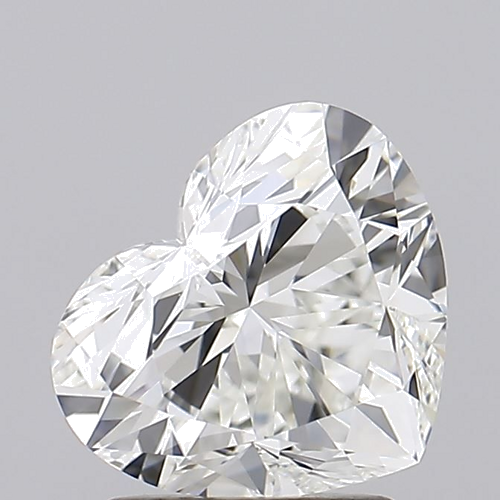 2.0 carat I-VS1 Natūralus Heart Deimantas (1)