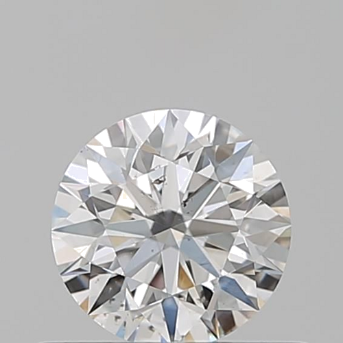 0.5 carat H-SI1 Excellent cut Natūralus Round Deimantas (1)