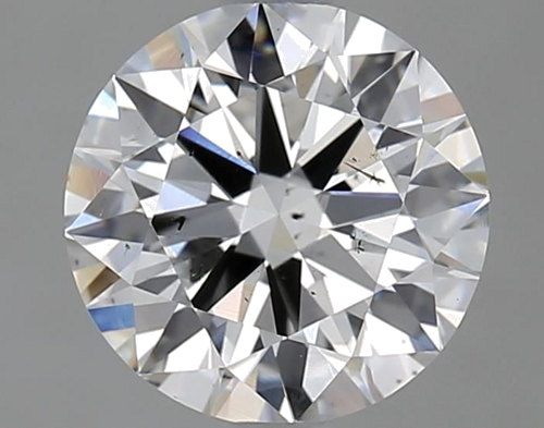 1.51 carat E-SI1 Excellent cut Natūralus Round Deimantas (1)
