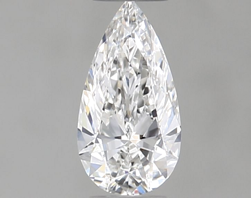 0.3 carat F-VVS2 Natūralus Pear Deimantas (1)