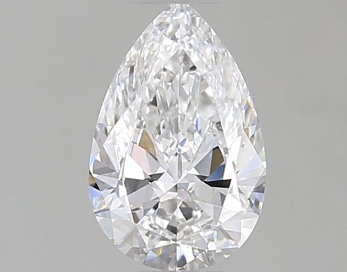 0.41 carat D-VS1 Natūralus Pear Deimantas (1)