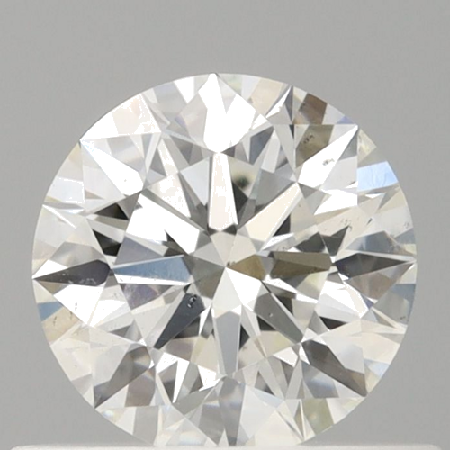 0.57 carat G-SI1 Excellent cut Natūralus Round Deimantas (1)
