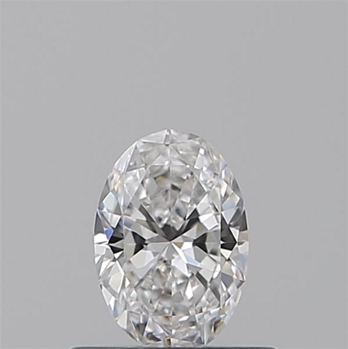 0.4 carat D-VVS1 Natūralus Oval Deimantas (1)
