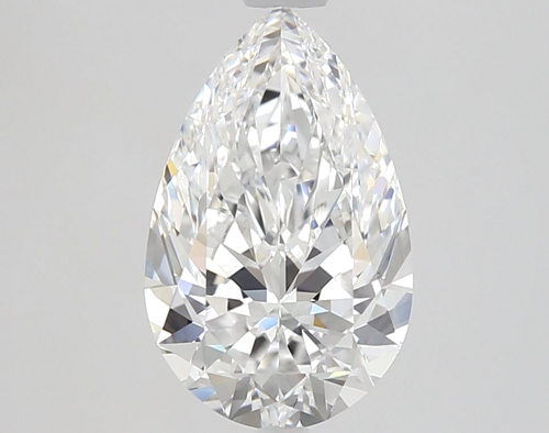 1.84 carat D-VS1 Natūralus Pear Deimantas (1)