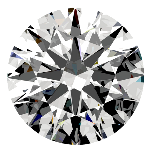 0.32 carat F-VS1 Excellent cut Natūralus Round Deimantas (1)
