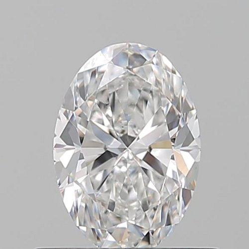 0.53 carat E-VS2 Natūralus Oval Deimantas (1)