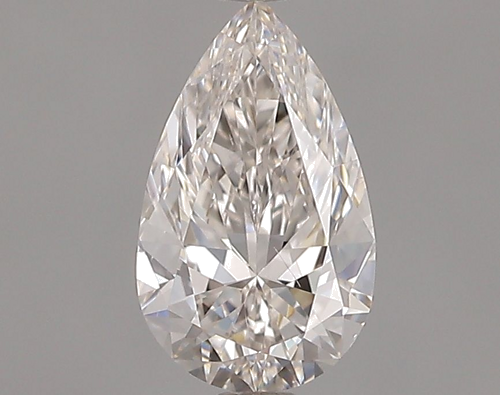 0.5 carat H-SI1 Natūralus Pear Deimantas (1)