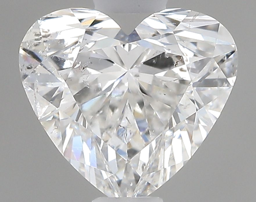 1.01 carat G-SI2 Natūralus Heart Deimantas (1)