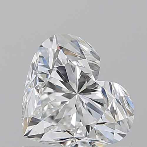 1.01 carat F-VS2 Natūralus Heart Deimantas (1)