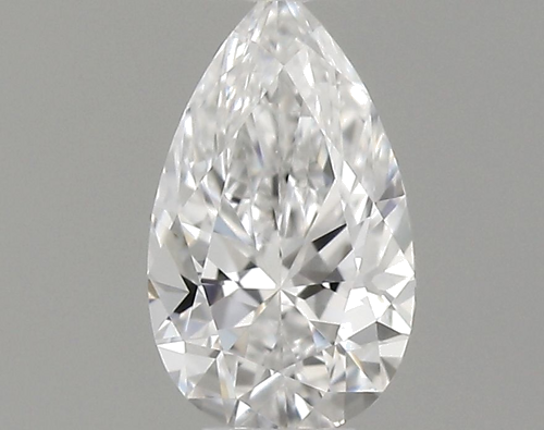 0.23 carat D-VVS1 Natūralus Pear Deimantas (1)