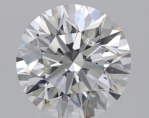 2.0 carat F-SI1 Excellent cut Natūralus Round Deimantas (1)