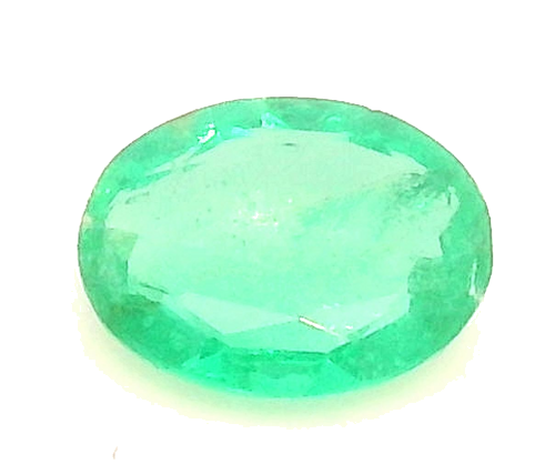 0.28 carat GREEN Oval Smaragdas (1)