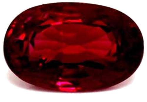 0.55 carat RED Oval Rubinas (1)