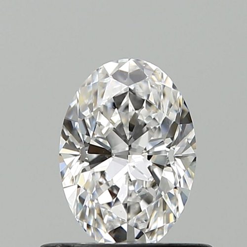 0.6 carat D-VS2 Natūralus Oval Deimantas (1)