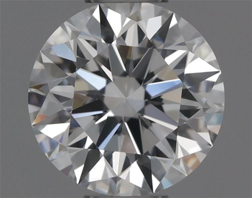 0.39 carat F-VVS2 Excellent cut Natūralus Round Deimantas (1)