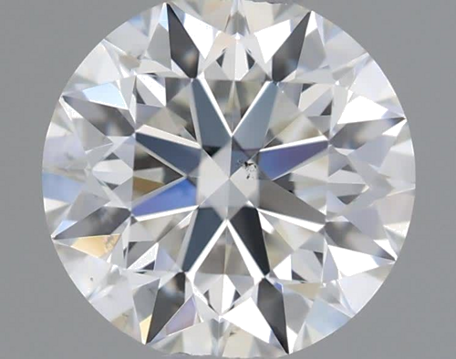 0.52 carat H-SI1 Excellent cut Natūralus Round Deimantas (1)