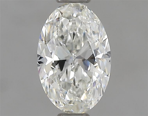 0.5 carat H-VS2 Natūralus Oval Deimantas (1)