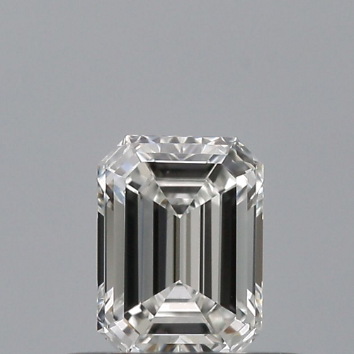 0.39 carat F-VVS1 Natūralus Emerald Deimantas (1)