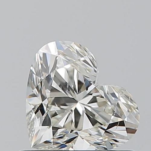 0.7 carat K-SI1 Natūralus Heart Deimantas (1)