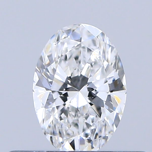 0.32 carat E-VS1 Natūralus Oval Deimantas (1)