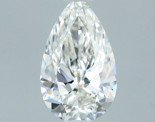 0.5 carat G-IF Natūralus Pear Deimantas (1)