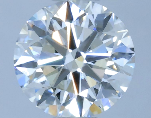 0.5 carat G-VVS2 Very Good cut Natūralus Round Deimantas (1)