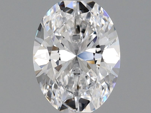 0.35 carat D-VVS2 Natūralus Oval Deimantas (1)