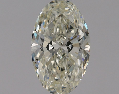 0.6 carat K-VVS1 Natūralus Oval Deimantas (1)