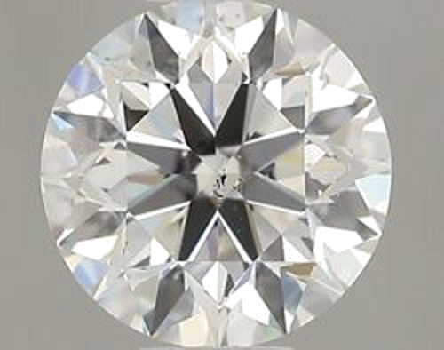 0.58 carat H-SI1 Excellent cut Natūralus Round Deimantas (1)