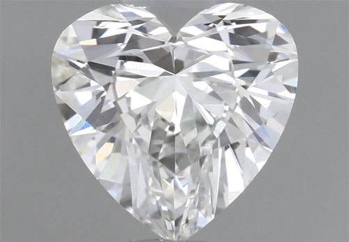 0.58 carat I-VS1 Natūralus Heart Deimantas (1)