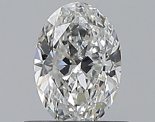 0.5 carat G-VVS2 Natūralus Oval Deimantas (1)