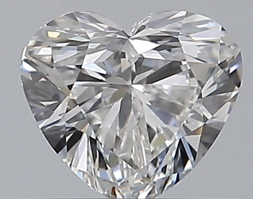 0.4 carat E-VVS2 Natūralus Heart Deimantas (1)