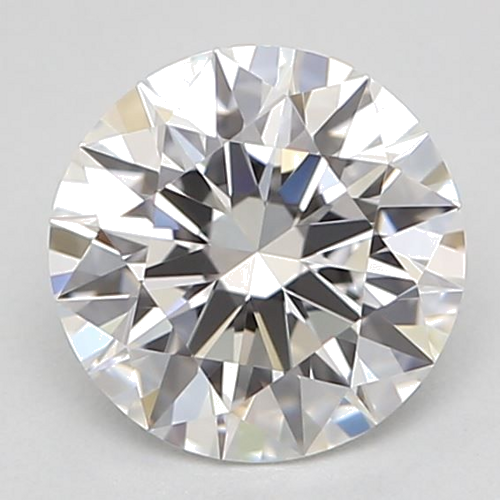 0.59 carat F-VVS1 Excellent cut Natūralus Round Deimantas (1)
