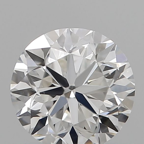 0.5 carat F-SI1 GD cut Natūralus Round Deimantas (1)