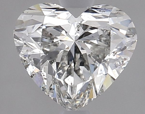1.82 carat H-SI2 Natūralus Heart Deimantas (1)